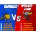Безвоздушный мембранный окрасочный аппарат GM-8000
