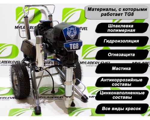 Безвоздушный шпаклевочный аппарат TG8