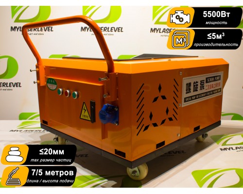 Мини бетононасос для малоэтажного строительства HBT MINI