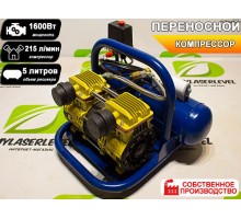 Компрессор 1600вт / 215л-мин