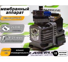 Безвоздушный мембранный окрасочный аппарат MINI-1 (черный)